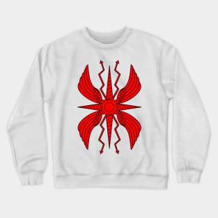 Imperial Roman Shield III. Scutum III (red) Crewneck Sweatshirt